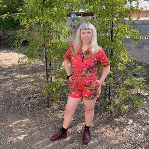 Barely worn Nooworks Tiger Pride Shortalls Size XL